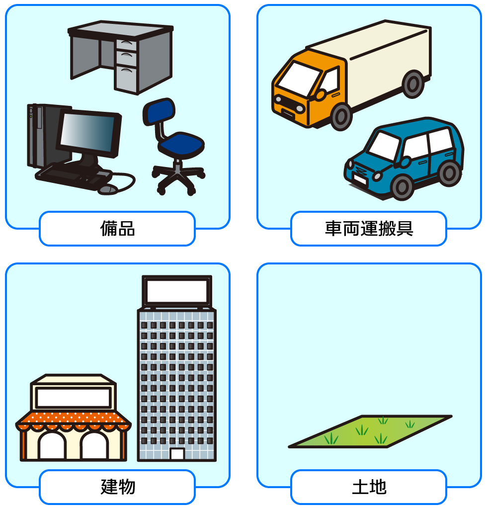 固定資産の種類